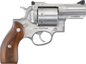 RUGER REDHAWK 357 MAG 2.75" - STAINLESS WOOD ADJUSTABE