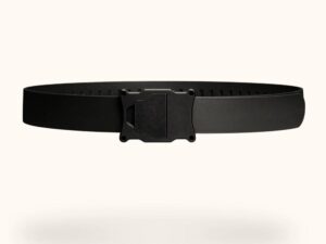 Shield Arms Apogee Belt Black with Black Buckle