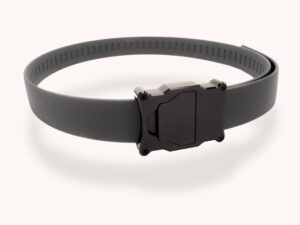 Shield Arms Apogee Belt Grey Belt and Black Buckle