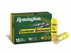 Remington Express Buckshot Shotgun Ammo 20 ga 2-3/4 in #3 Buck 1220 fps 15/ct