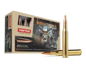 Norma TipStrike Rifle Ammunition .300 WSM 170gr PT 3199 fps 20/ct