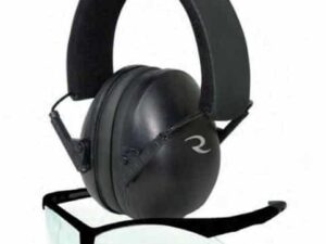 Radians Combo Set -Lowset Black EM with Outback Black Clear Glass NRR 21