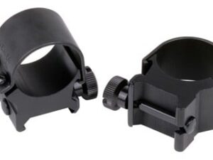 WEAVER RINGS DETACHABLE TOP - MOUNT 1" HIGH MATTE .332"