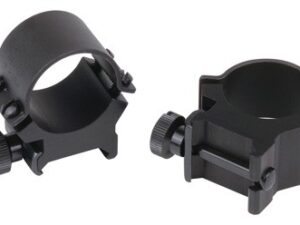 WEAVER RINGS DETACHABLE TOP - MOUNT SURE-GRIP 1" HIGH BLACK