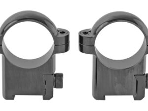 BURRIS MED 1" RINGS CZ527 SA BLK