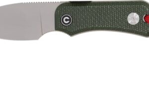 CIVIVI KNIFE BABY BANTER 2.39" - GREEN CANVAS MICARTA/STONEWASH