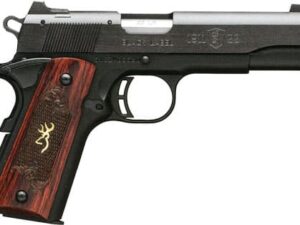 BROWNING 1911-22 MEDALLION - 22LR 4.25"FS BLACK/ROSEWOOD