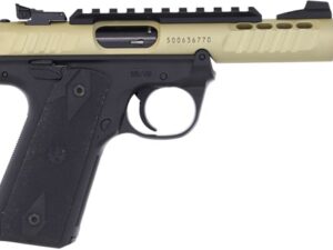 RUGER MARK IV 22/45 LITE 22LR - 4.4" AS THREADED CHAMPAGNE