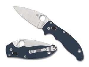 SPYDERCO MANIX2 G-10 3.37" BLUE
