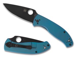 SPYDERCO TENACIOUS TI 3.35" BLUE/BLK