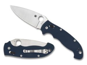 SPYDERCO MANIX 2XL G-10 3.85" BLUE
