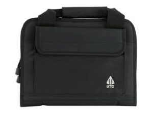 UTG DELUXE DOUBLE PISTOL CASE BLK