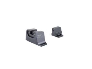 SUPPRESSOR/OPTIC HEIGHT SIGHTS - S&W M&P C.O.R.E., FRONT BLACK OUTLINE/GREEN TRITIUM, REAR BLACK OUTLINE/GREEN TRITIUM