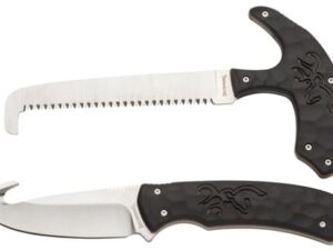 PRIMAL COMBO 2 PIECE - BLACK, GUTHOOK / SKINNER BLADE AND SAW