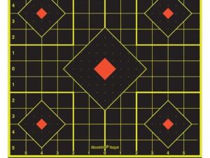 SHOOT•N•C SIGHT-IN TARGET - 12", 100 TARGETS, 1,700 PASTERS