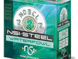 Nobel Sport Steel Waterfowl Shotshells 12 ga 3" 1-1/4 oz 1450 fps #4 25/ct