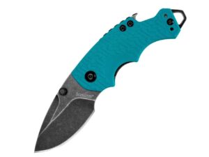 Kershaw Shuffle Knife - Blackwash Finish / Teal