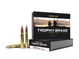 Nosler Trophy Grade Rifle Ammunition .300 Wby Mag Mag 180 gr AB 3175 fps - 20/box
