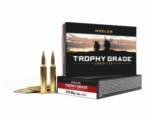 Nosler Trophy Grade Long Range Rifle Ammunition 270 WBY 150gr ABLR 20/Box