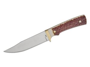 Uncle Henry Next Gen 190UH Fixed Knife 5-1/4" Clip Point Blade Staglon Clamshell
