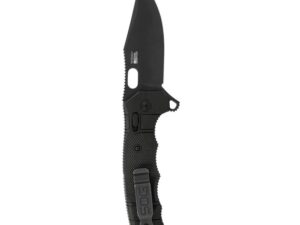 SOG Knives Seal XR Ti Folding Knife 3-9/10" Clip Point Blade Black
