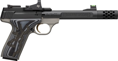 BROWNING BUCKMARK PLUS 22LR - 5.9" W/CT RED DOT THREADED
