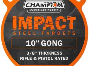 Champion Impact Steel Gong Target 10" Round