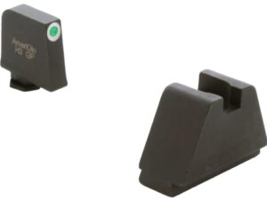 Ameriglo 4XL Tritium Night Sight Set for Glock Green with White Front Black Rear