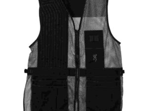 Browning Trapper Creek Mesh Shooting Vest Grey S