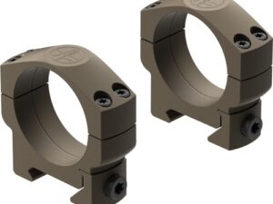 LEUPOLD RINGS MARK 4 CROSS- - SLOT 35MM MED ALUMINUM FDE