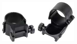 WEAVER RINGS DETACHABLE TOP - MOUNT EXTENSION 1" MED MATTE