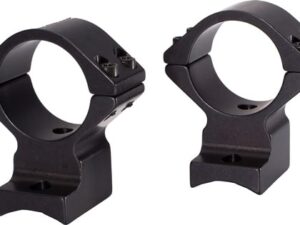 TALLEY RINGS HGH 1" SAVAGE RND - REC/RUGER AMRCAN/CASCADE BLACK