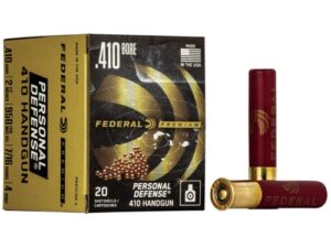 PREMIUM® PERSONAL DEFENSE® .410 HANDGUN - .410 BORE - 2 1/2 INCH - 7/16 OUNCE - #4 SHOT