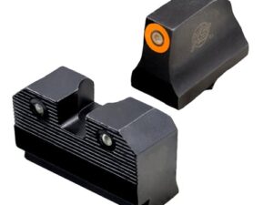 R3D 2.0 SUPPRESSOR HEIGHT NIGHT SIGHTS - GLOCK 42/43, ORANGE TRITIUM