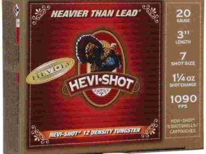 HEVI-Shot HEVI-13 Shotshells 20ga 3" 1-1/4oz 1090 fps #7 5/ct