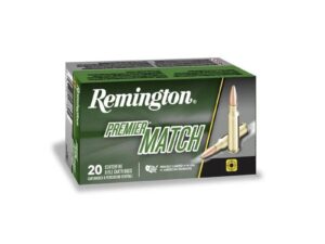 Remington Premier Match Rifle Ammunition .223 Rem 69 gr OTM 3000 fps 20/ct