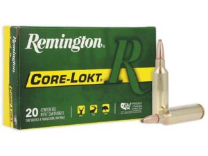 Remington Core-Lokt Rifle Ammunition .270 WSM 130 gr PSP 3285 fps 20/ct