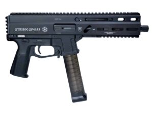 Grand Power Stribog SP45A3 .45 ACP 8 inch threaded barrel black sub pistol