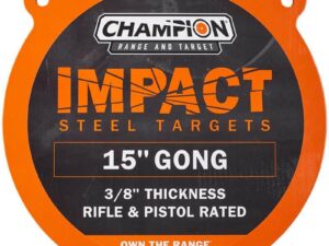 Champion Impact Steel Gong Target 15" Round