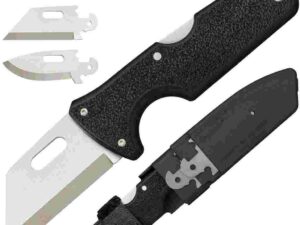 Cold Steel Click-N-Cut Exchangeable Blade Knife Black BDS - 2-1/2" Blade Satin