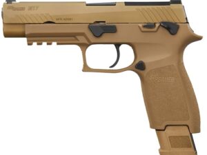SIG M17 COMMERCIAL 9MM 4.7" - SIGLITE (3)10RD MAN SAF COYOTE