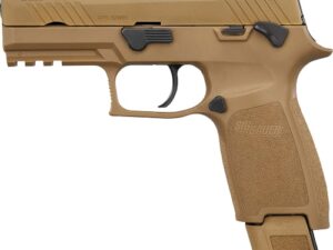 SIG M18 COMMERCIAL 9MM 3.9" - SIGLITE (3)10RD MAN SAF COYOTE