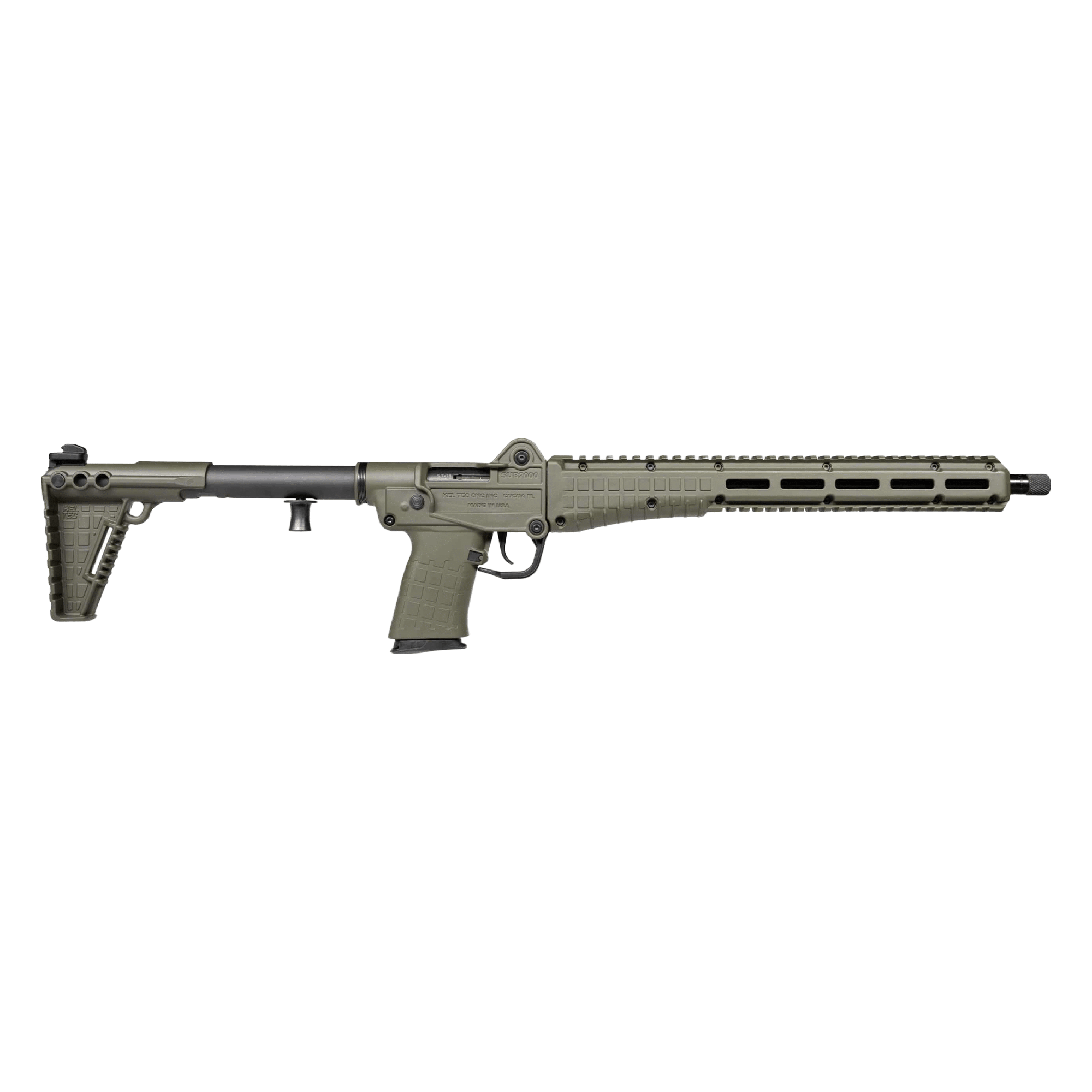 KelTec SUB2000 Gen 3 5.7x28 16.15in 20rd OD Green