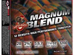 Hevi-Shot Magnum Blend Shotshells 28ga 3" 1oz 1200 fps #5#6#7 5/ct
