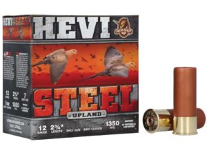 HEVI-Shot Hevi-Steel Upland Shotshells 12 ga 2-3/4" 1-1/8 oz 5 25/ct