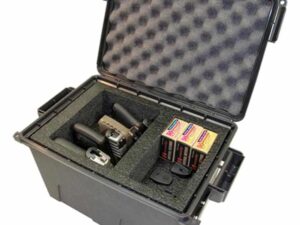 MTM Tactical Pistol Handgun Case Fits 4 Handguns Dark Earth