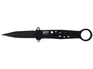 Smith & Wesson M&P Folding Knife Dagger Blade Black