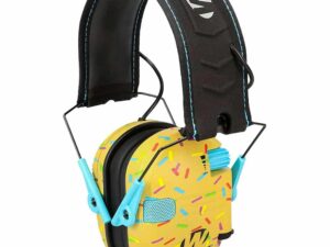 Walker's Razor Slim Electronic Ear Muff 23dB Golden Brown Sprinkles