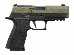 Sig Sauer P320-XTEN Endure Comp Handgun 10mm Auto 15rd Magazines(3) 3.8" Barrel Moss Green Slide Night Sights