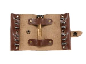 CRKT Hex Bit Driver Leather Tool Roll